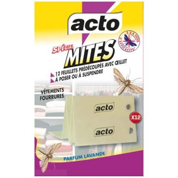 Insecticides Antimites: cassettes - ACTO