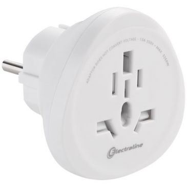 Accessoires électriques Adaptateurs prises étrangères - ELECTRALINE