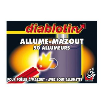 Entretien chauffage Allume-feux & allumettes - DIABLOTIN