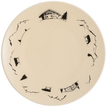Assiette Porcelaine - TABLE ET COOK