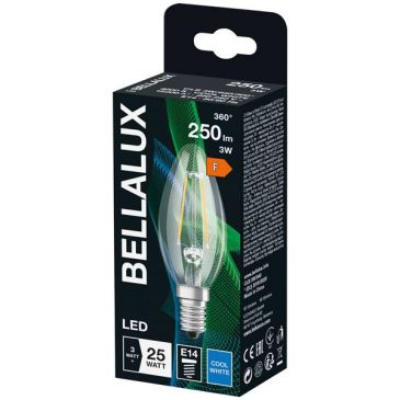 Ampoule LED Flamme clair filament 4W - 40 E14 froid