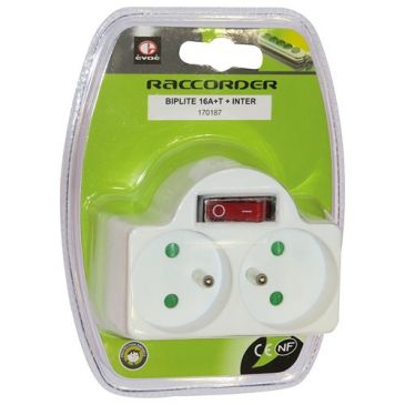 Accessoires électriques Fiche, multip. & adapt. carte - EVOE