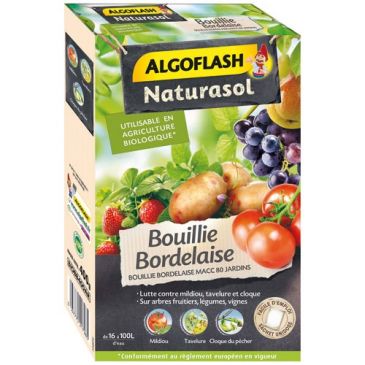 Terreaux Traitement maladies jardins - ALGOFLASH NATURASOL