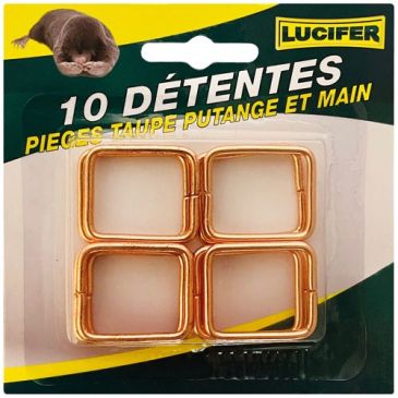 Raticides & anti nuisibles Pièges à taupes - LUCIFER