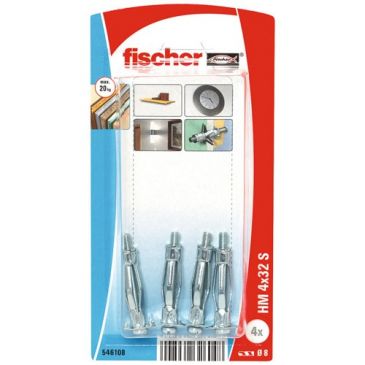 Fixation, chevilles, agrafes Cheville pour matériaux creux sc - FISCHER