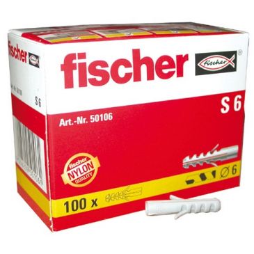 Fixation, chevilles, agrafes Cheville pour matériaux pleins en boîte - FISCHER