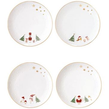 Assiette Porcelaine - EASY LIFE