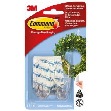 Quincaillerie d'ameublement Crochets & supports adhésifs - COMMAND