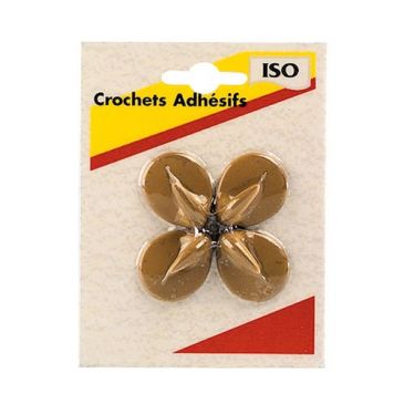 Quincaillerie d'ameublement Crochets & supports adhésifs - ISO