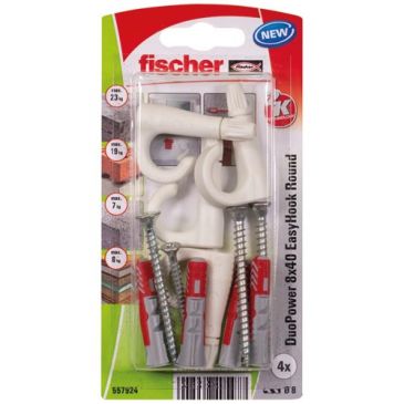 Fixation, chevilles, agrafes Cheville pour matériaux pleins en boîte - FISCHER
