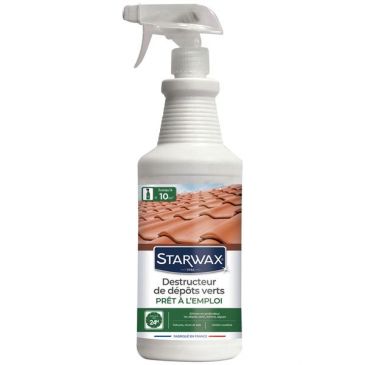 Imperméabilisants & étanchéïté Anti-mousse bâtiment - STARWAX