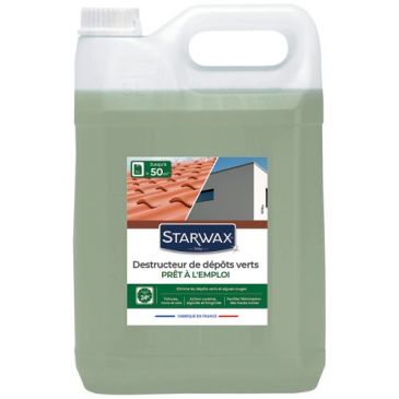 Imperméabilisants & étanchéïté Anti-mousse bâtiment - STARWAX