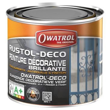 Peintures métaux / vernis / plastiques Fer antirouille - OWATROL