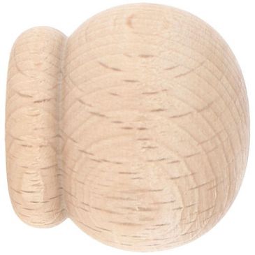 Tringleries bois, métal, accessoires Tringles bois d.28 noyer - MOBOIS