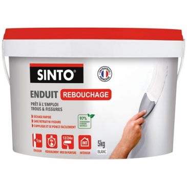 Matériaux reboucheurs Enduits prêts à l'emploi - SINTO