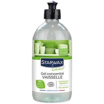Produit vaisselle Liquide vaisselle main écolo. - STARWAX SOLUVERT