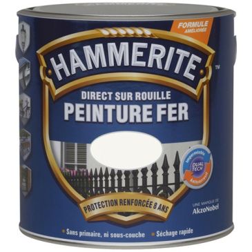 Peintures métaux / vernis / plastiques Fer Hammerite - HAMMERITE