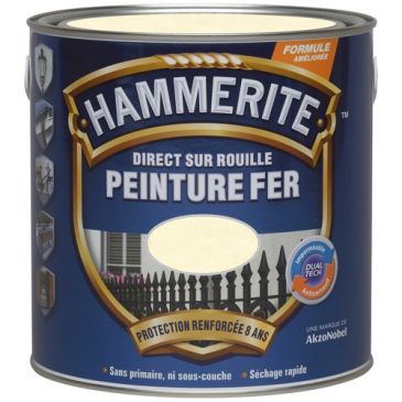Peintures métaux / vernis / plastiques Fer Hammerite - HAMMERITE