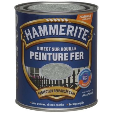 Peintures métaux / vernis / plastiques Fer Hammerite - HAMMERITE