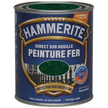 Peintures métaux / vernis / plastiques Fer Hammerite - HAMMERITE