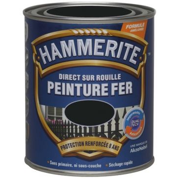 Peintures métaux / vernis / plastiques Fer Hammerite - HAMMERITE