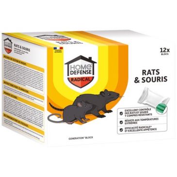 Raticides & anti nuisibles Tapettes & pièges rats, souris - HOME DEFENSE
