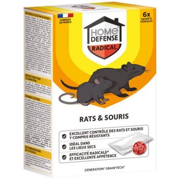 Raticides & anti nuisibles Tapettes & pièges rats, souris - HOME DEFENSE