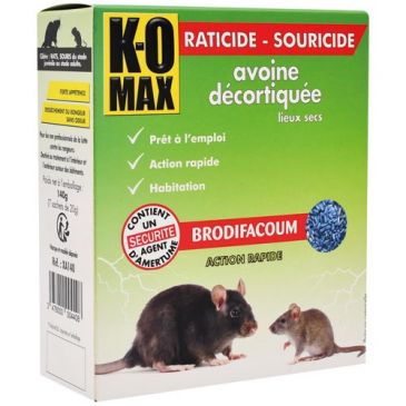 Raticides & anti nuisibles Raticides & souricides appâts - KOMAX