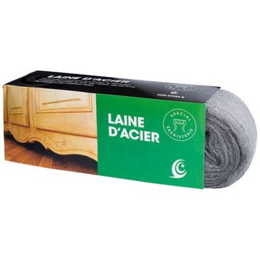 Entretien du bois Laine acier & coton à mécher - Aucune marque