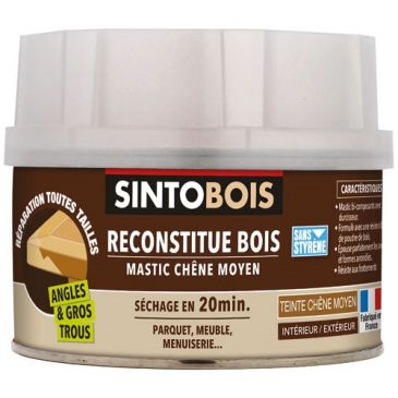 Produits rénovation bois Pâtes à bois - SINTO