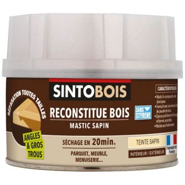Produits rénovation bois Pâtes à bois - SINTOBOIS