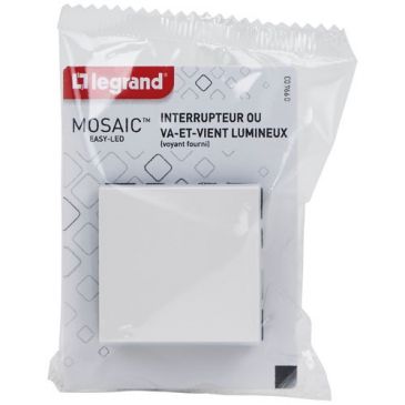 Matériel électrique & appareillage Legrand Mosaïc à composer sous sachet - LEGRAND