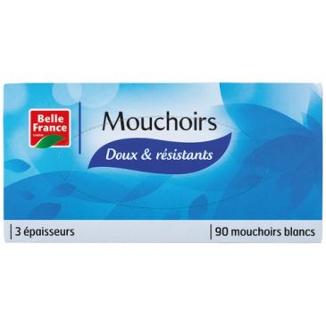 Produits soin du corps et du visage Mouchoirs en papier - BELLE FRANCE