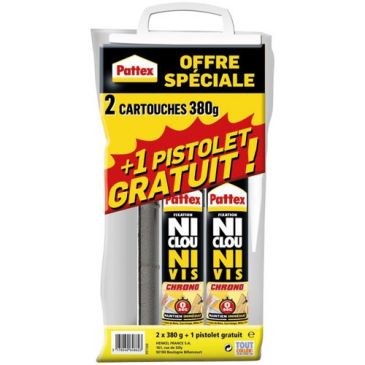 Imperméabilisants & étanchéïté Mastic fixation - PATTEX