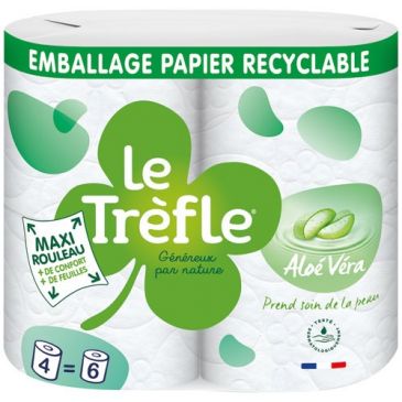 Emballage, fournitures divers Papiers hygiéniques rouleaux - LE TREFLE