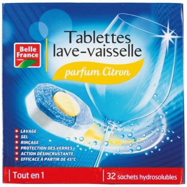 Produit vaisselle Pastilles, gel & poudre - BELLE FRANCE
