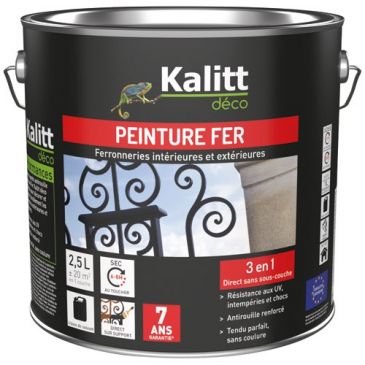 Peintures métaux / vernis / plastiques Peintures fer PCD - KALITT DECO