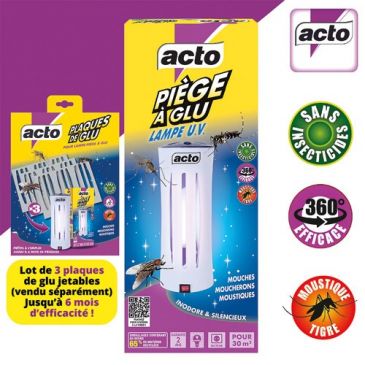 Insecticides Lampe grill'insectes volants - ACTO
