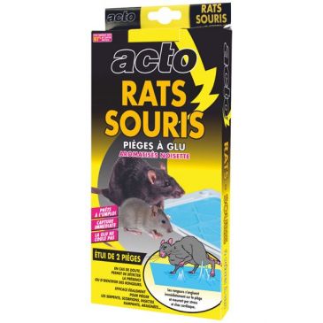 Raticides & anti nuisibles Tapettes & pièges rats, souris - ACTO