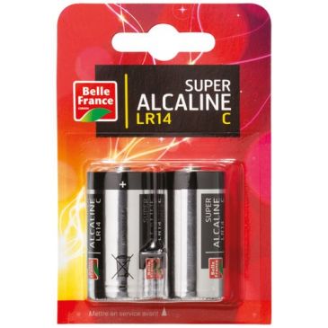 Piles Piles alcalines - BELLE FRANCE