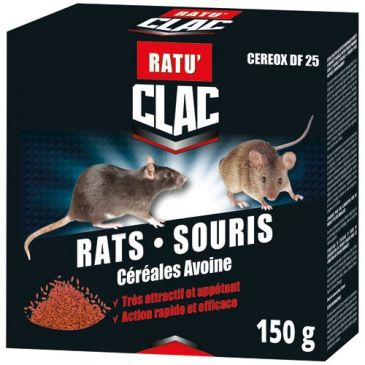 Raticides & anti nuisibles Raticides & souricides appâts - CLAC