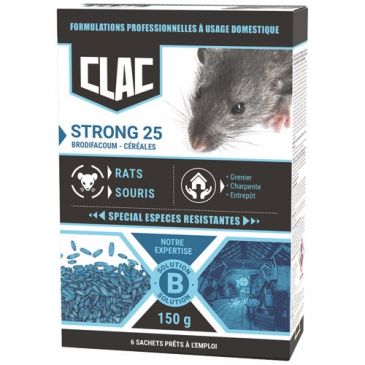 Raticides & anti nuisibles Raticides & souricides appâts - CLAC