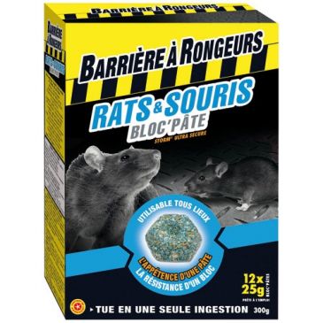 Raticides & anti nuisibles Tapettes & pièges rats, souris - BARRIÈRE À RONGEUR