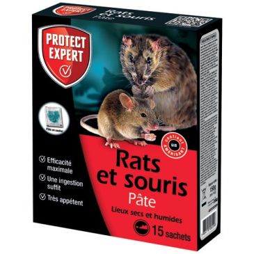 Raticides & anti nuisibles Raticides & souricides appâts - PROTECT EXPERT