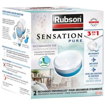 Imperméabilisants & étanchéïté Recharges absorbeurs - RUBSON