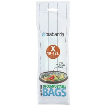 Brabantia sac poubelle 12 litres code X - Boîte 12 x 20 pièces