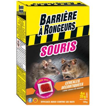 Raticides & anti nuisibles Raticides & souricides appâts - BARRIERE A RONGEURS