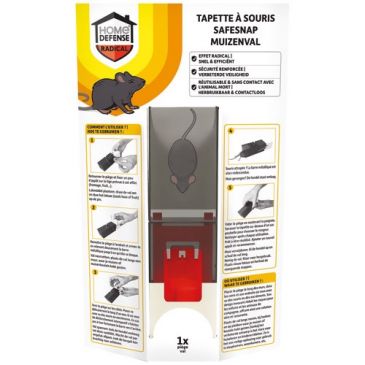 Raticides & anti nuisibles Tapettes & pièges rats, souris - HOME DEFENSE