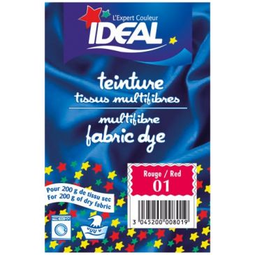 Entretien du linge Teintures tissu - IDEAL